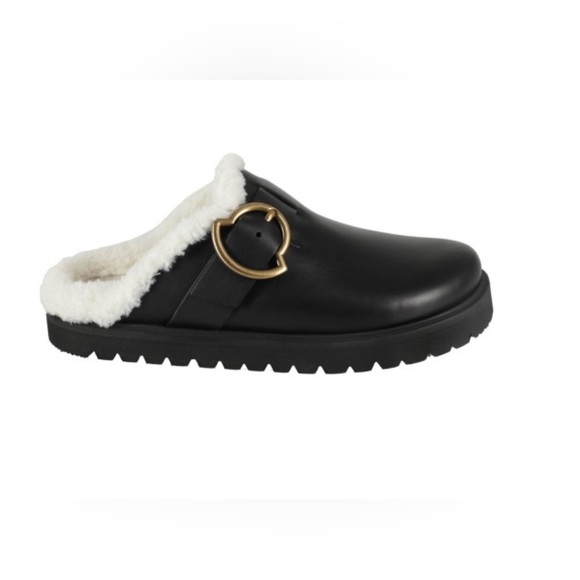 $660 Moncler Leather bell mule clog size 39 - Picture 1 of 7